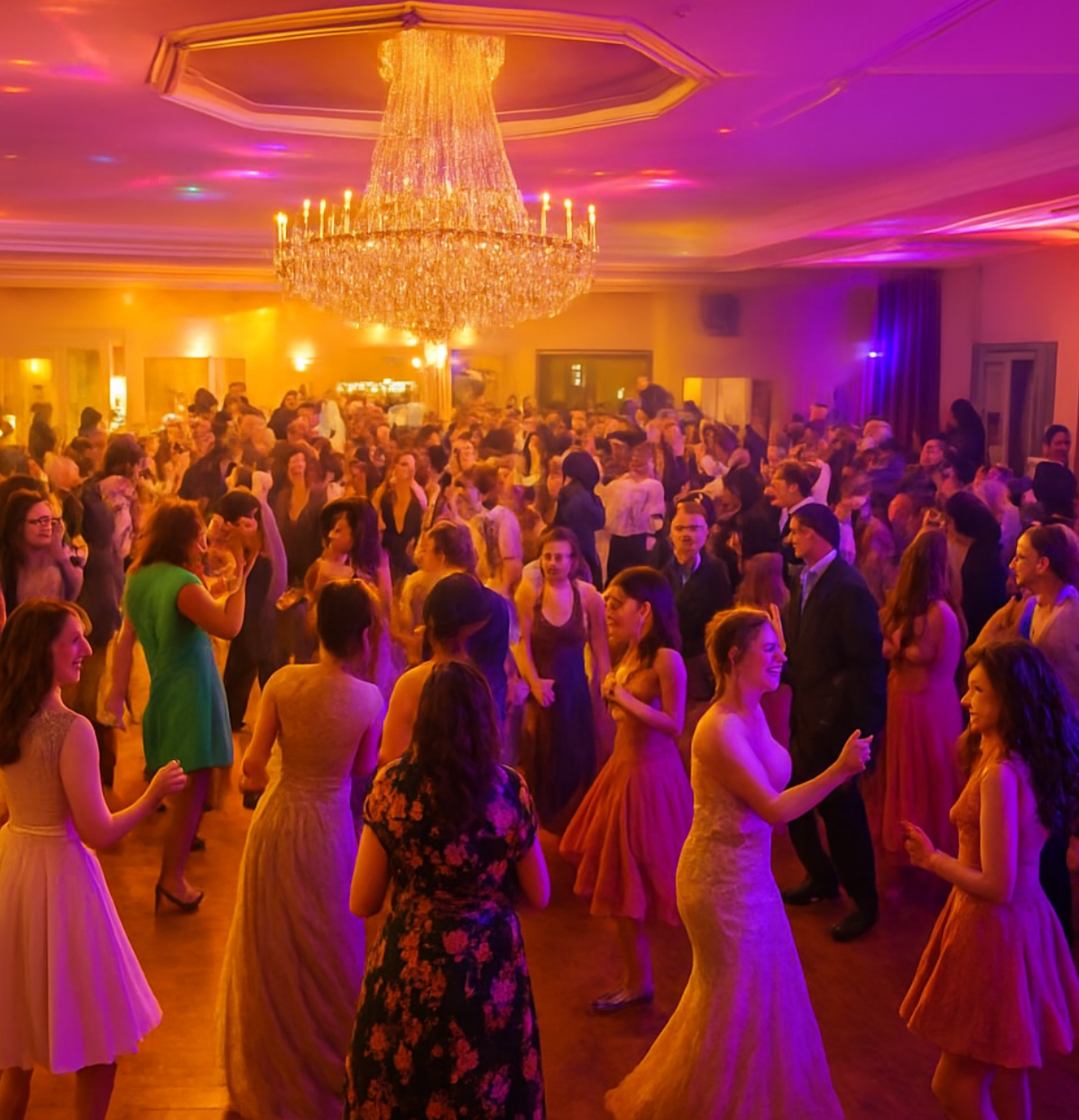 Ausgelassene Stimmung auf der Tanzfläche